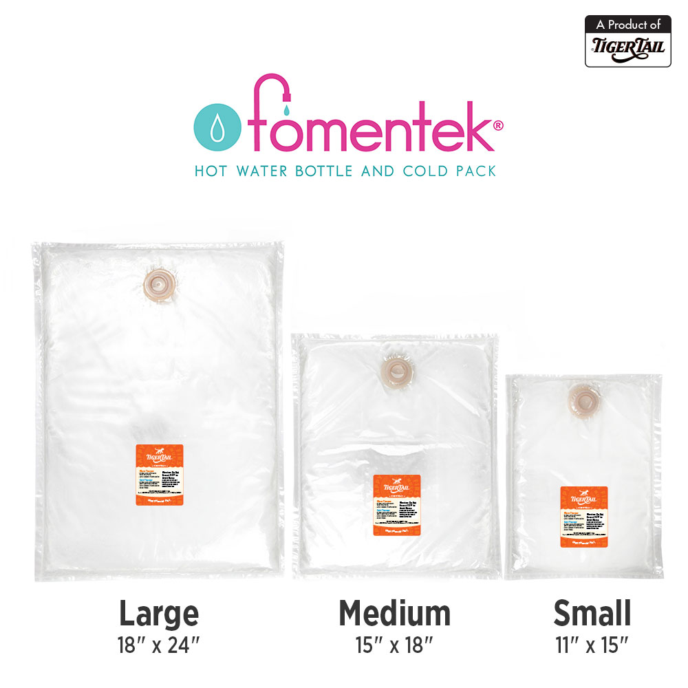 Fomentek / Tiger Tail Hot Cold Water Therapy Bag - Zenith Supplies