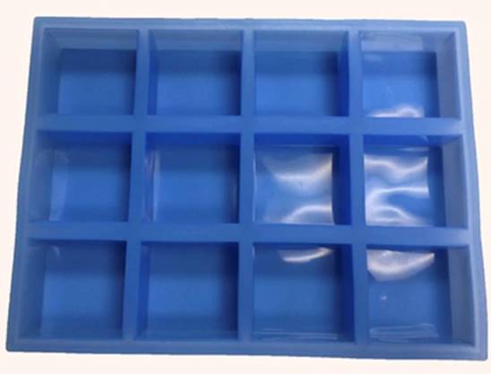 Square Soap Mold 12 Cavity — Seattle, WA — Zenith Supplies Inc