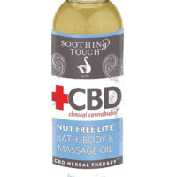 Soothing Touch® CBD Nut Free Lite Bath & Body Oil 100 mg