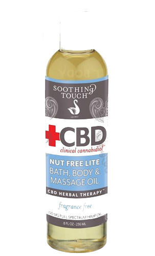 Soothing Touch® CBD Nut Free Lite Bath Body Oil 100 mg 1 1